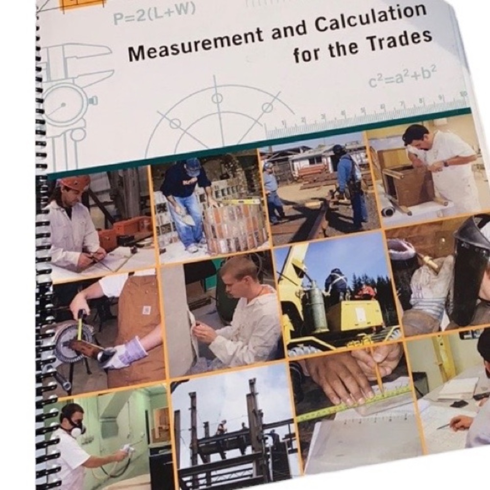 SALE!! Apprenticeship math book. Education
